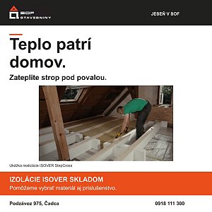 Teplo patrí domov: ako zatepliť strop pod nevykurovanou povalou