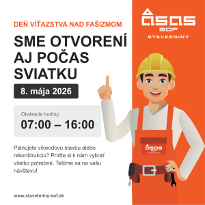 Sme otvorení aj cez sviatok!