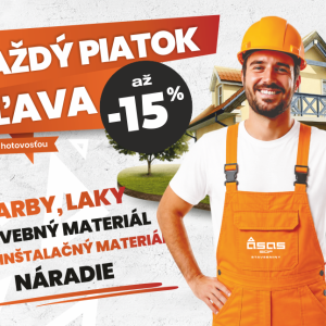 Každý piatok ZĽAVA !