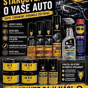 COYOTE – kompletná starostlivosť o vaše auto
