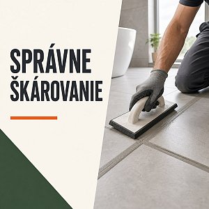 Ako na správne škárovanie obkladov a dlažieb
