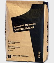 Originálne balenie Cement Hranice SUPERCEMENT