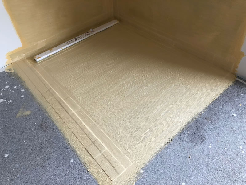 Aplikácia kúpeľňovej izolácie HASOFT
