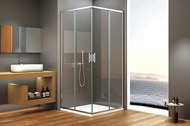 Bruckner – sprchový kút v modernej kúpeľni