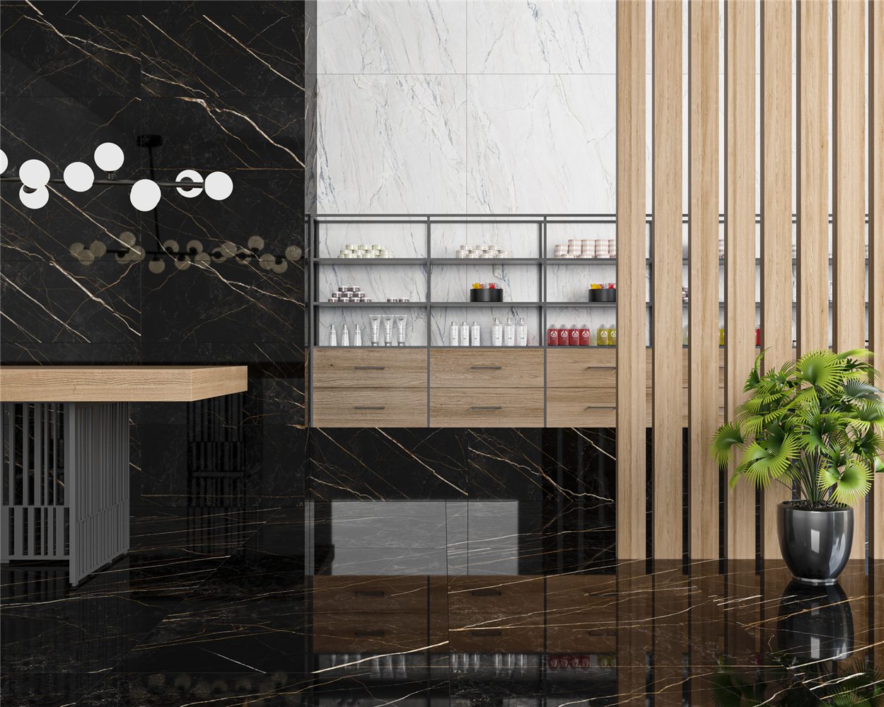 Ecoceramic Kalahari – veľkoformátový mramorový obklad